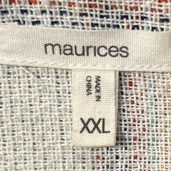 Maurices SZ XXL Plaid Timeless Shirt Jacket Warm Essential Preppy Ranch Western - Picture 10 of 12